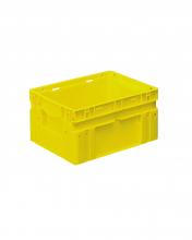 FPC485100 - ODETTE műanyag láda 4930 - DIM. MM W=400 D=300 H=220 - Szín: sárga