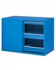 FAF304006 - STANDARD típusú tolóajtós szekrény kiegészítőkkel és tolóajtókkal - EH=36X36 6 fiókkal - DIM. MM W=1431 D=785 H=1000