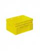 FPC485100 - ODETTE műanyag láda 4930 - DIM. MM W=400 D=300 H=220 - Szín: sárga